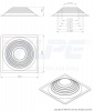 Уплотнитель ROOFSEAL №6/9 260-460 мм Vilpe